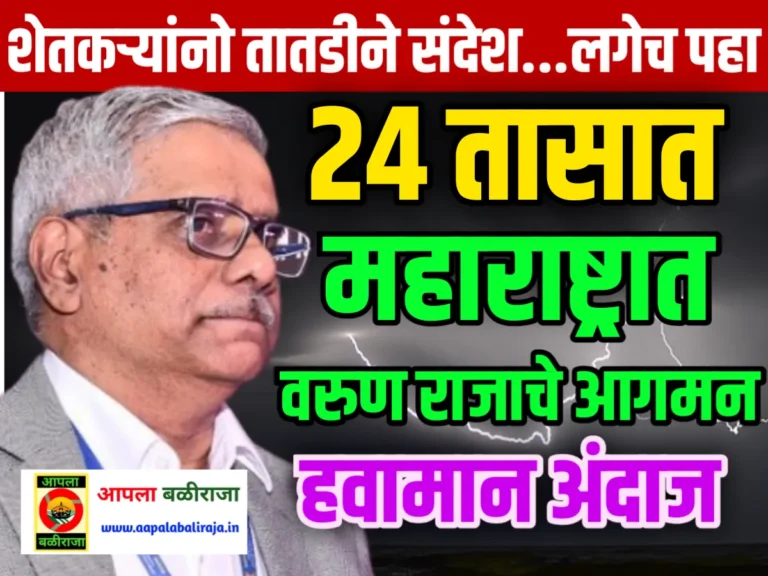 IMD : महाराष्ट्रात 24 तासात वरूण राजाचे आगमन होणार