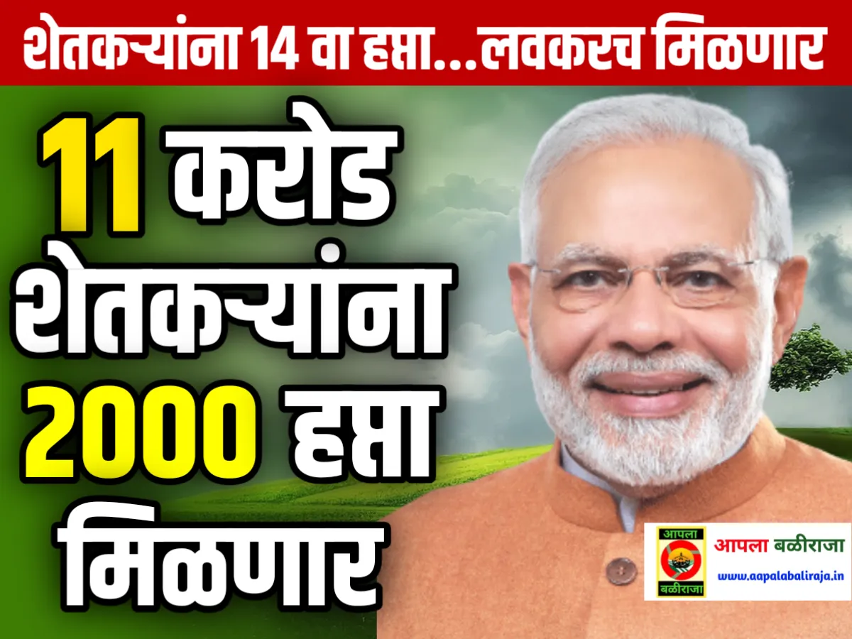 PM Kisan Yojana : 11 कोटी शेतकऱ्यांना 2000 हजार रुपयांचा हप्ता मिळणार