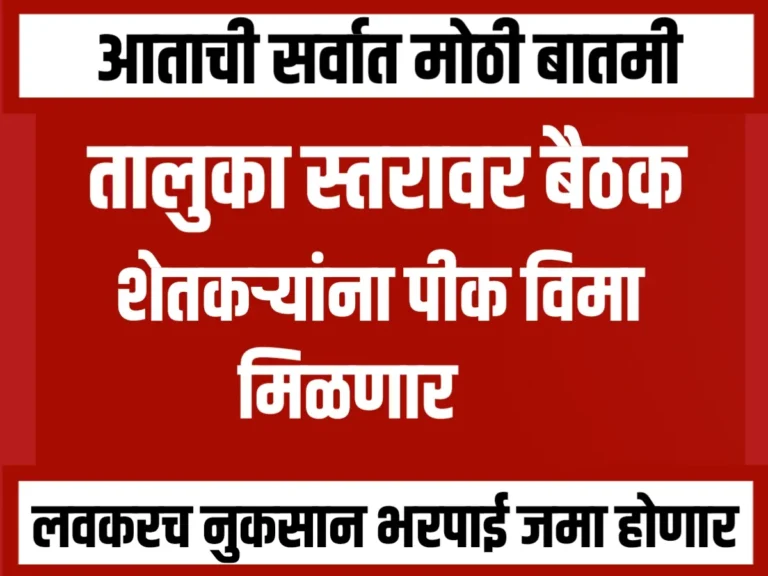 Crop Insurance : अतिवृष्टीमुळे नुकसानग्रस्त शेतकऱ्यांना अजूनही पीकविमा मिळाला नाही