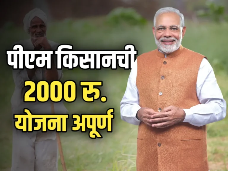 Crop Insurance : 2000 वर शेतकऱ्यांची योजना अपूर्ण!