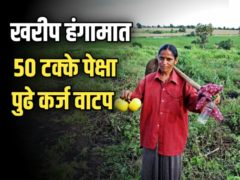 Kharip Crop Loan : खरीप हंगामासाठी कर्जवाटप पन्नास टक्क्यांच्या पुढे