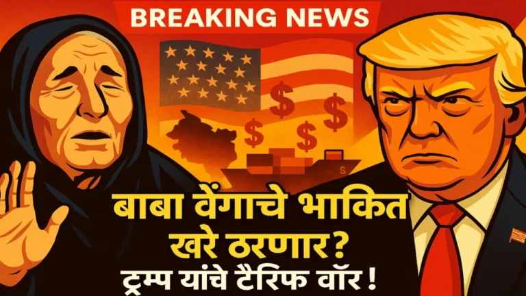 Baba vanga prediction : बाबा वेंगाचे भाकीत खरे ठरणार? ट्रम्प यांच्या टॅरिफ वॉरने जगात खळबळ!