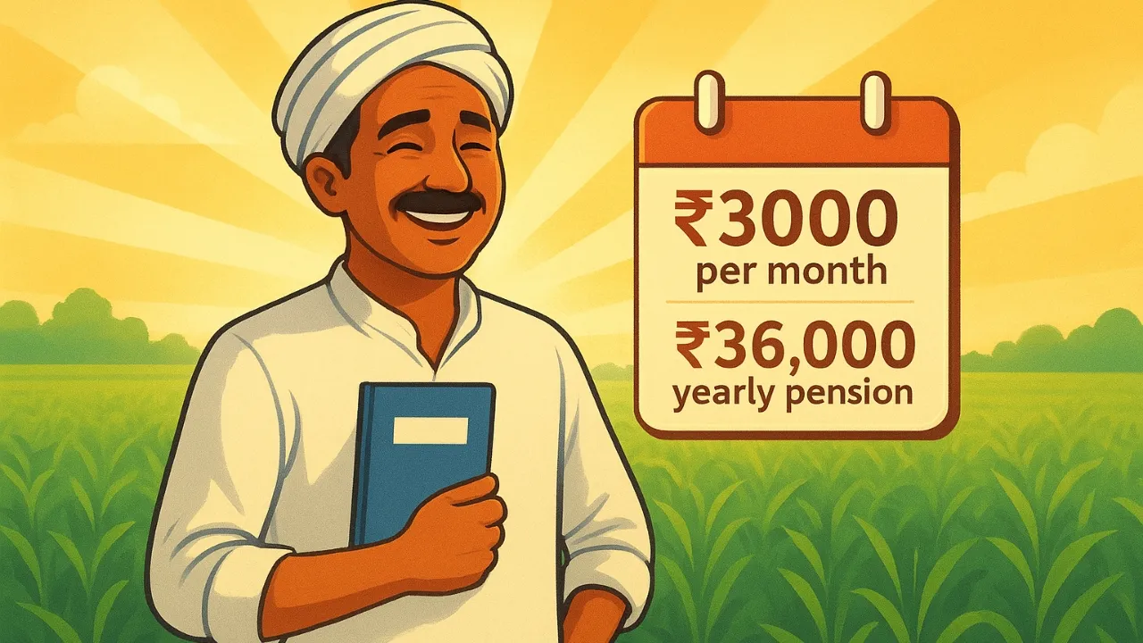 PM-Kisan : आनंदाची बातमी! प्रत्येक शेतकऱ्याला मिळणार 36 हजारांची पेन्शन – जाणून घ्या संपूर्ण प्रक्रिया