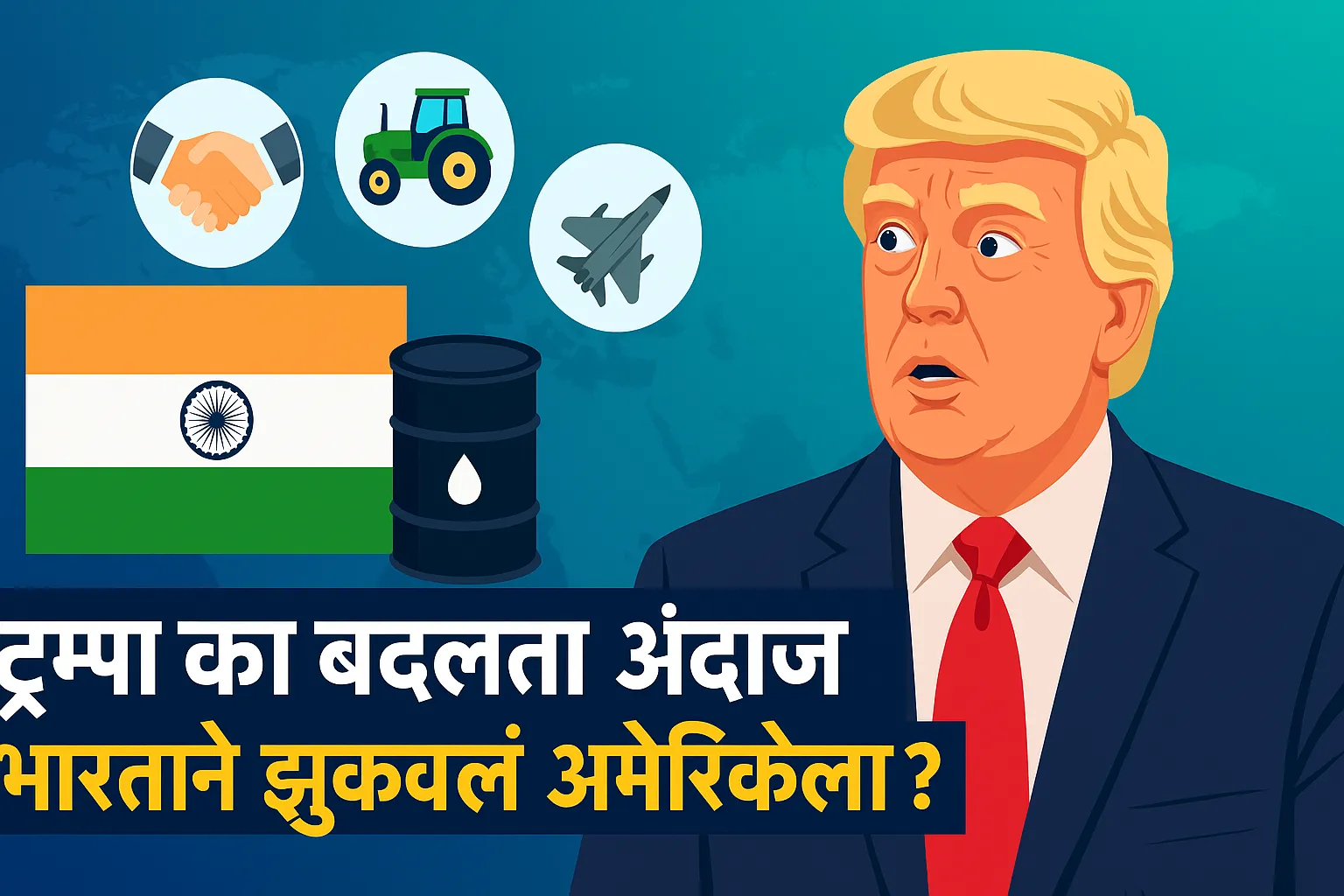 Explainer: डोळे वटारणारे Donald Trump अचानक कसे झुकले?